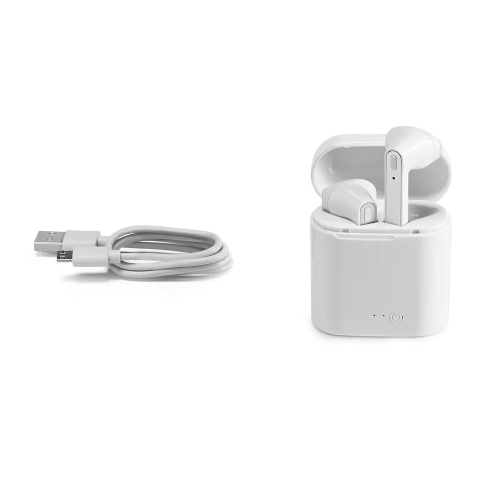 Funk-Stereo-Ohrhörer aus ABS - KANDEL - Weiß