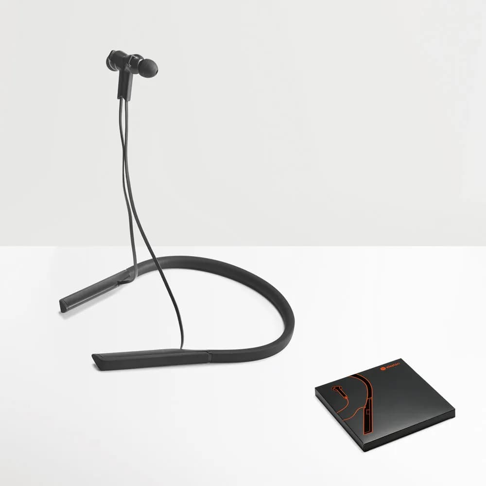 In-Ear Kopfhörer aus ABS- und Silikon mit BT 50-Übertragung 90 mAh - HEARKEEN - Schwarz