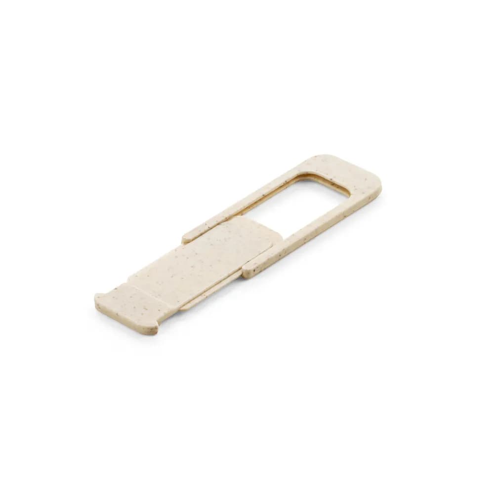 Webcam-Schutz aus Weizenstrohfaser und PP - TOWNES - Natur