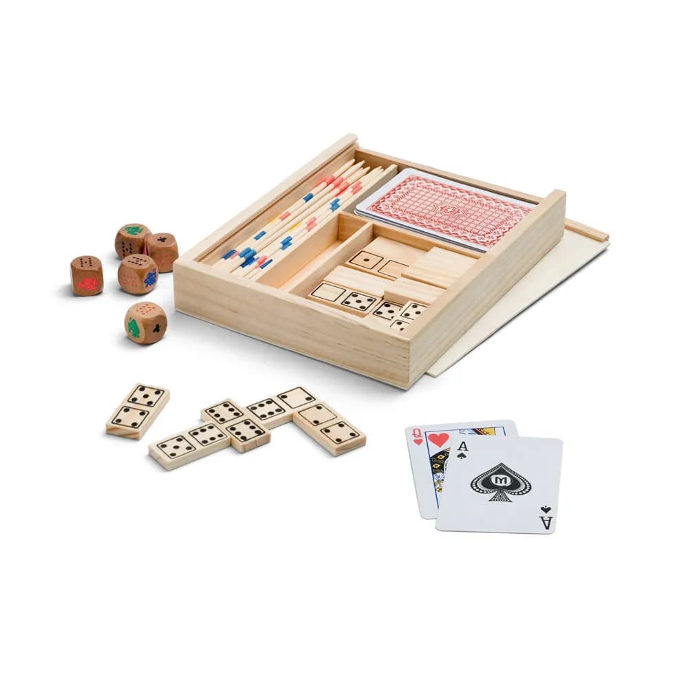 4-in-1 Spielset - PLAYTIME - Naturhell