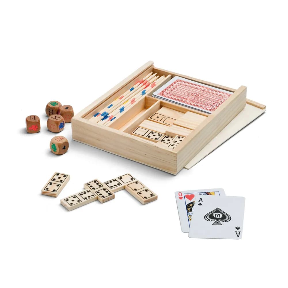 4-in-1 Spielset - PLAYTIME - Naturhell
