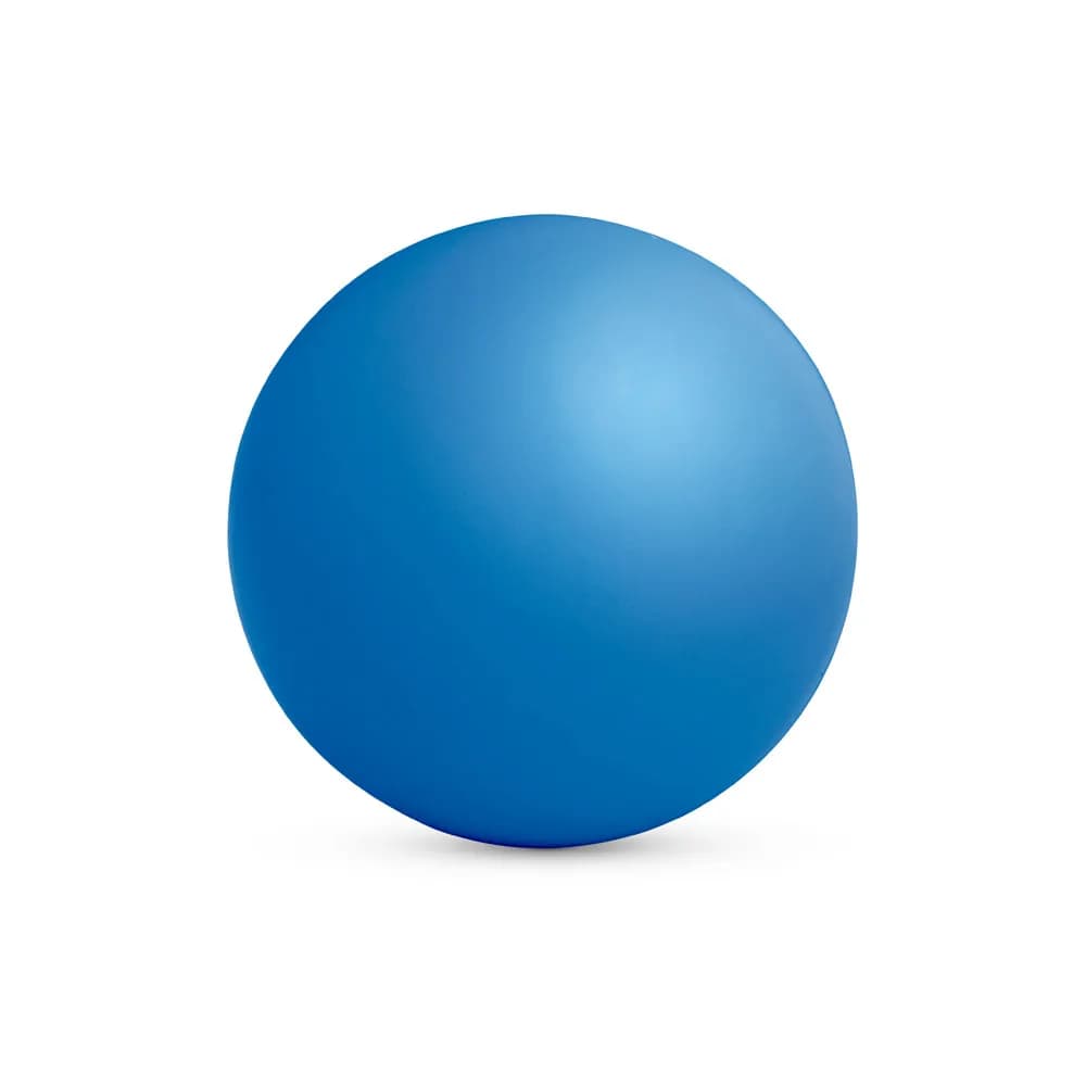 Anti-Stressball aus PU - CHILL - Blau