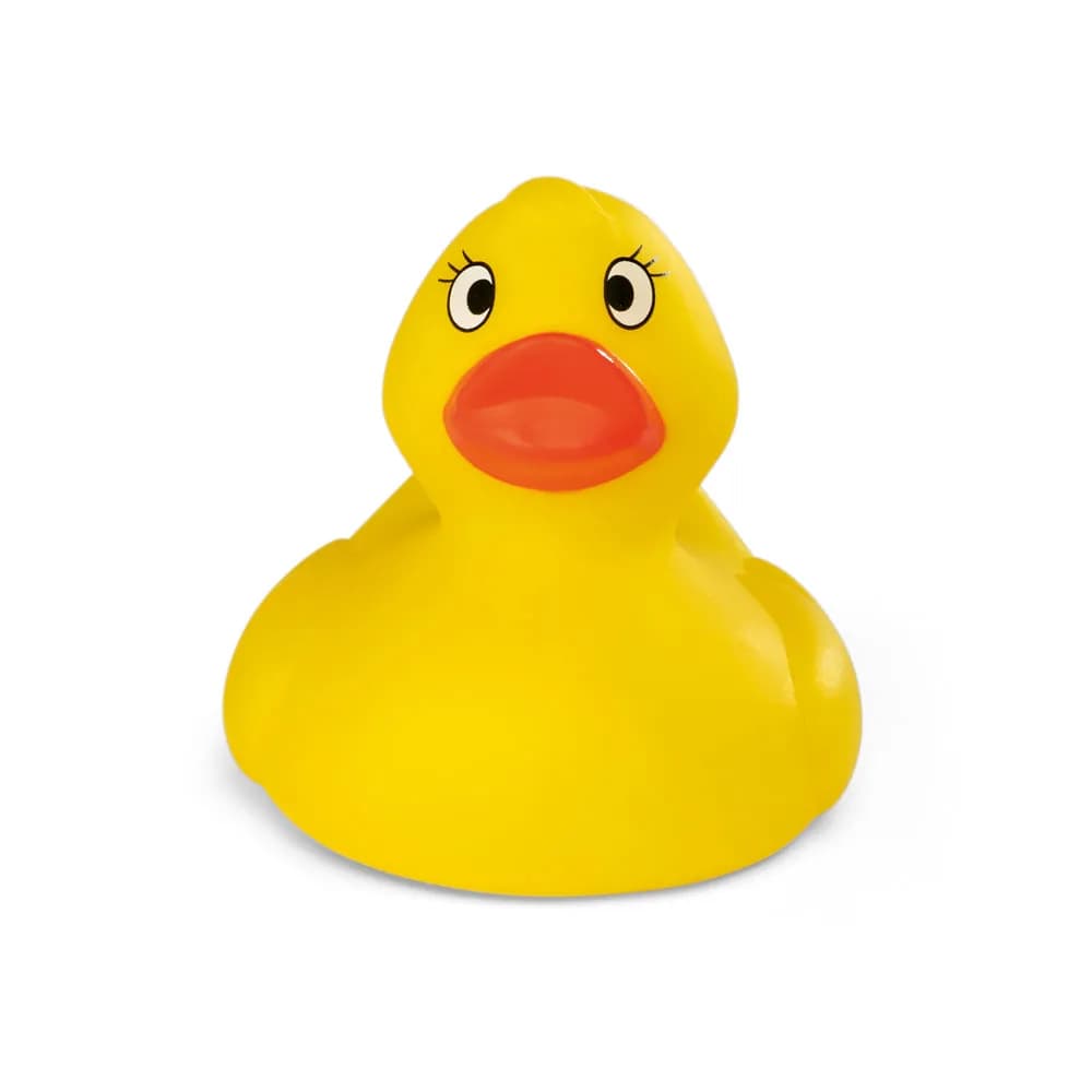 Gummiente aus PVC - DUCK - Gelb