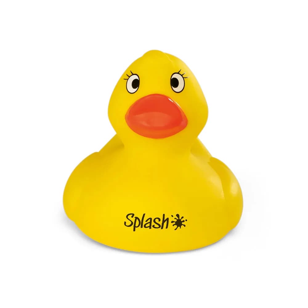 Gummiente aus PVC - DUCK - Gelb