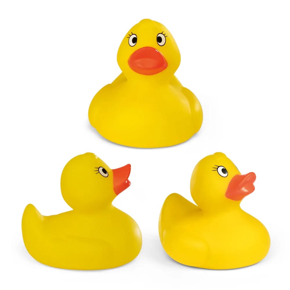 Gummiente aus PVC - DUCK - Gelb