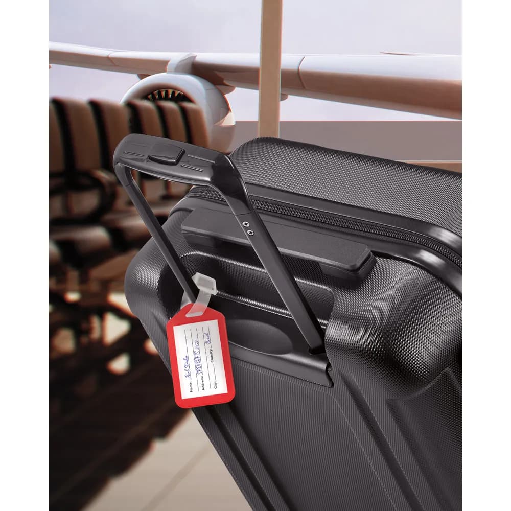 Gepäckanhänger aus PP - FINDO - Rot