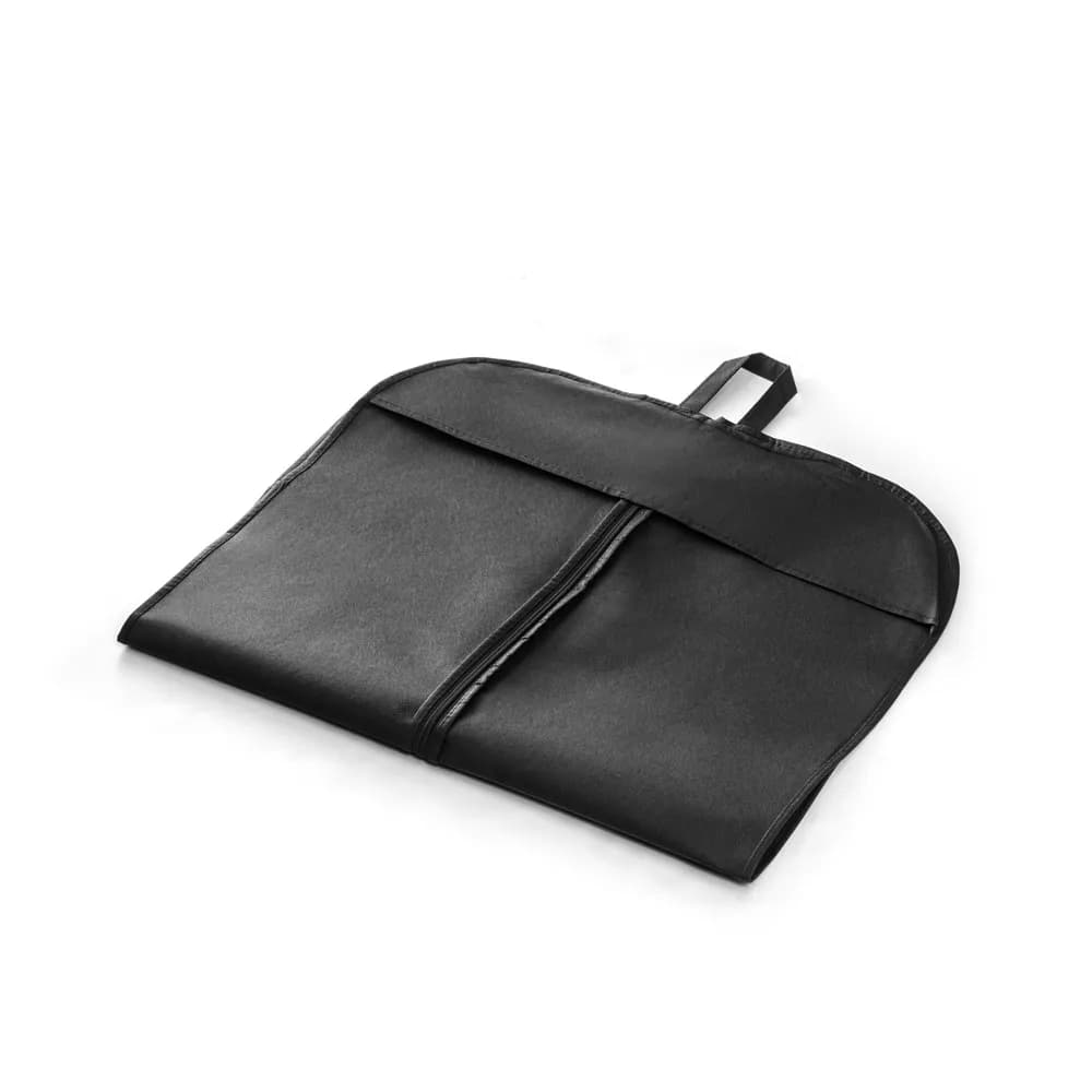 Kleidersack aus Vliesstoff (80 g/m²) - SEVENTH - Schwarz