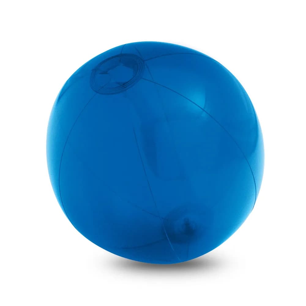 Strandball aufblasbar aus lichtdurchlässigem PVC - PECONIC - Blau