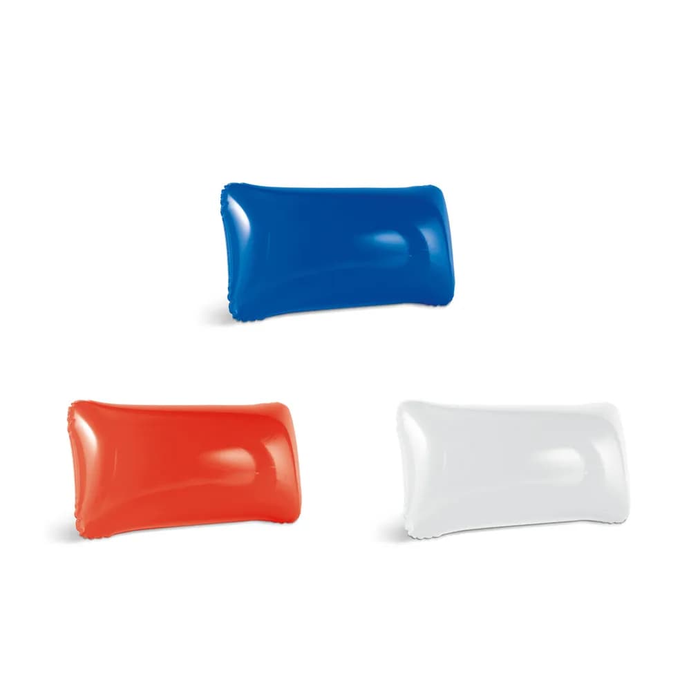 Strandkissen aufblasbar aus undurchsichtigem PVC - TIMOR - Blau