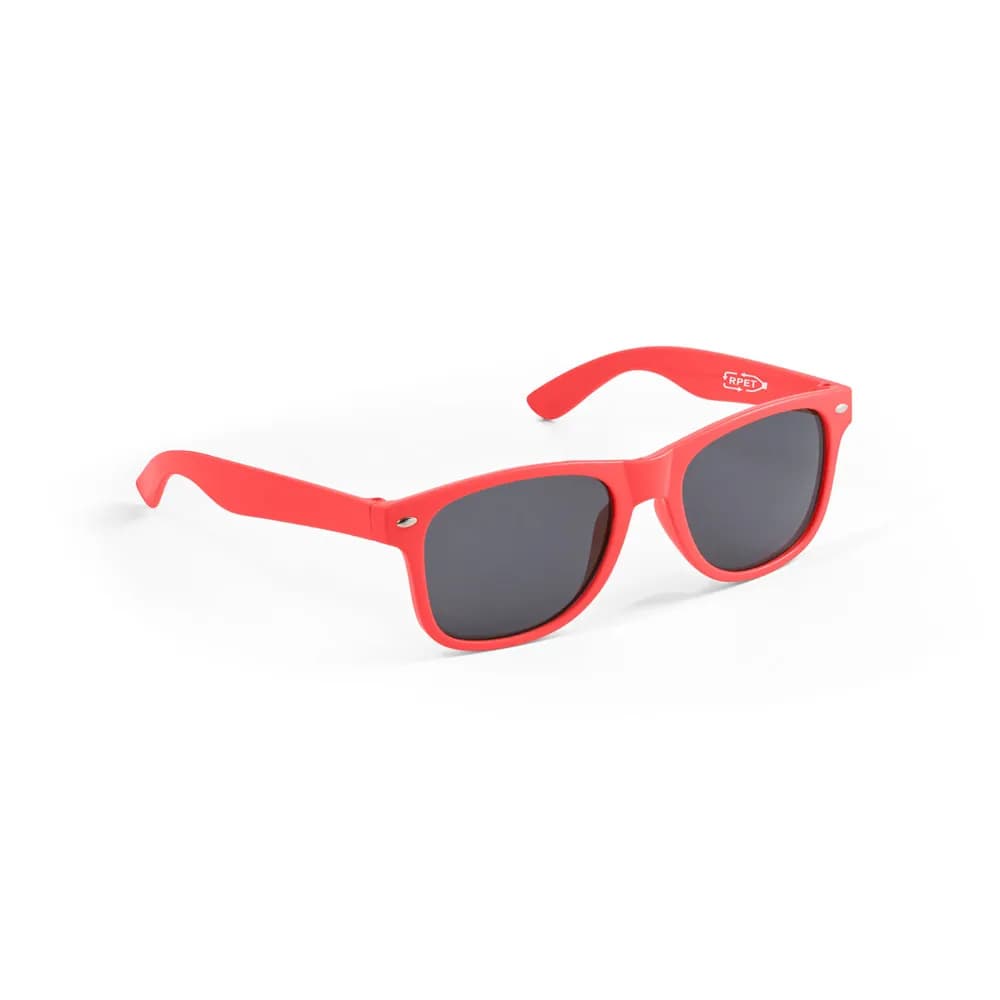 Recyceltem Polyester (100% rPET) Sonnenbrille - SALEMA - Rot