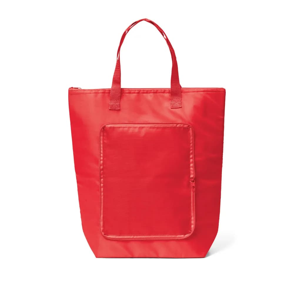 Faltbare Kühltasche aus 210D Polyester 15 L - MAYFAIR - Rot