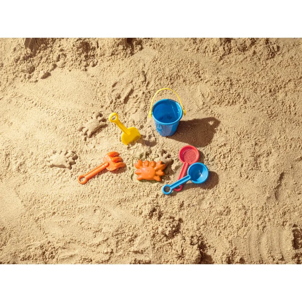 Strand-Eimer aus PP - ALDAN - Rot