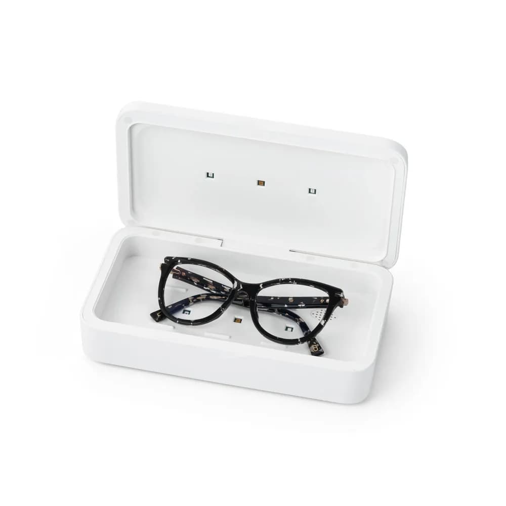 UV-Sterilisatorbox kabellosem Schnellladegerä 10 W - BACTOUT - Weiß