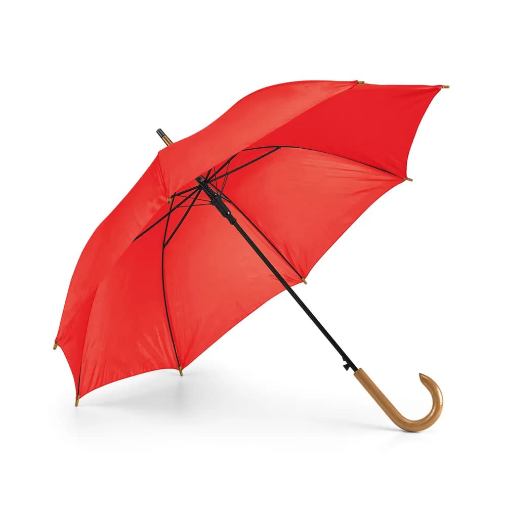 Regenschirm aus 190T-Polyester mit automatischer Öffnung - PATTI - Rot