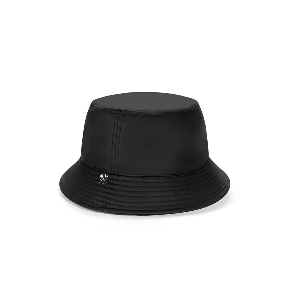 Hut aus recyceltem Polyester (100% rPET) - MASON - Schwarz