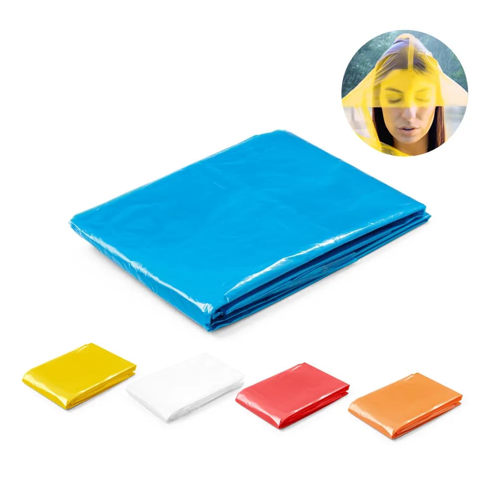 Regenponcho - SANDRA - Rot