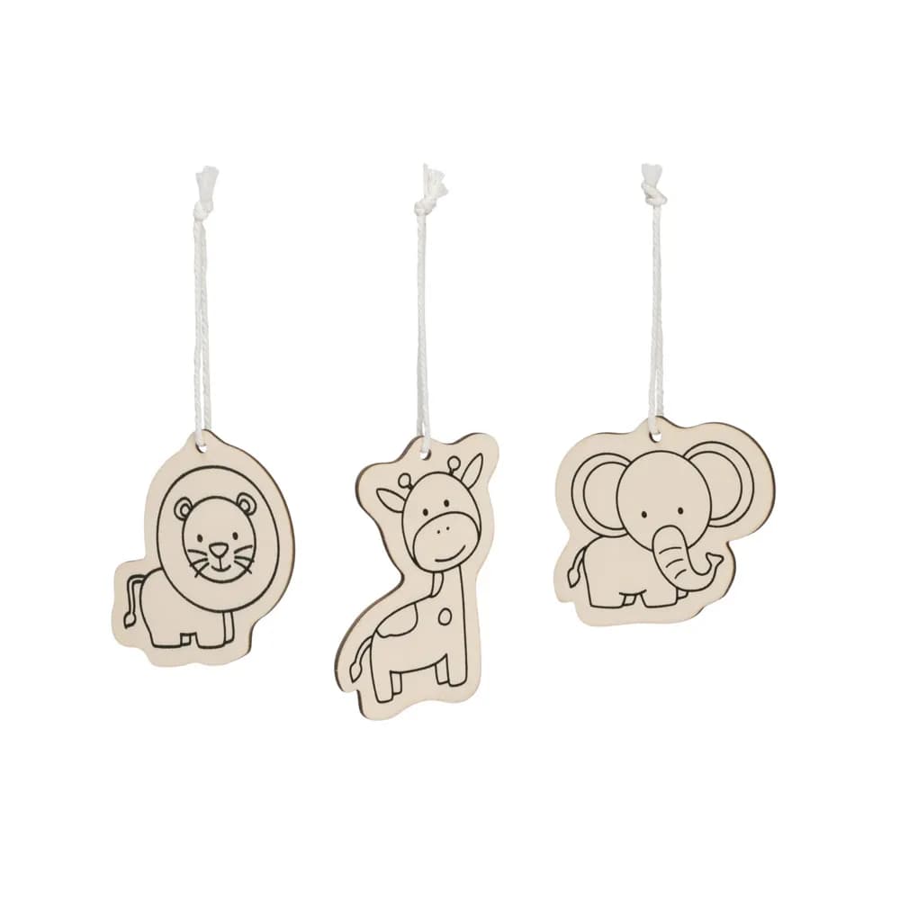 Malset für Kinder aus Holz - FAUNE - Natur