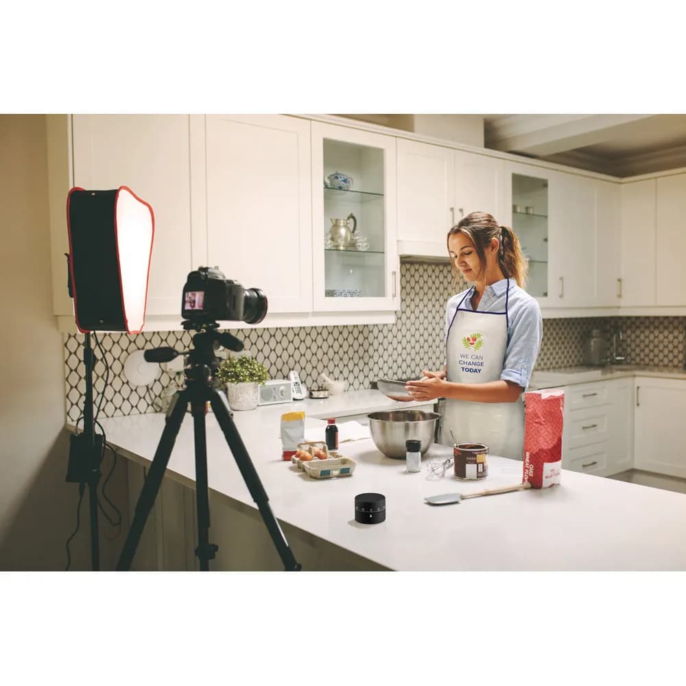 Schürze aus 100% Baumwolle (105 g/m²) - CHILLI - Blau