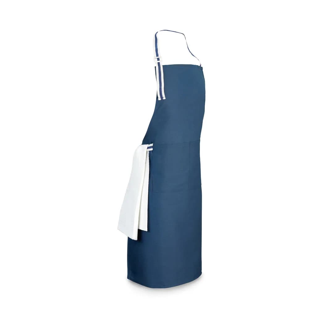 Schürze aus Baumwolle und Polyester - GINGER - Weiß