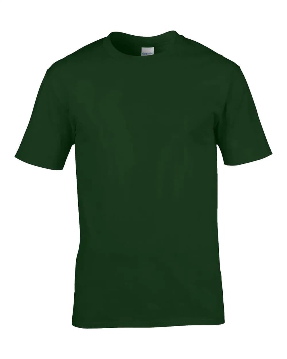 T-Shirt - Premium Cotton - dunkelgrün (-96)