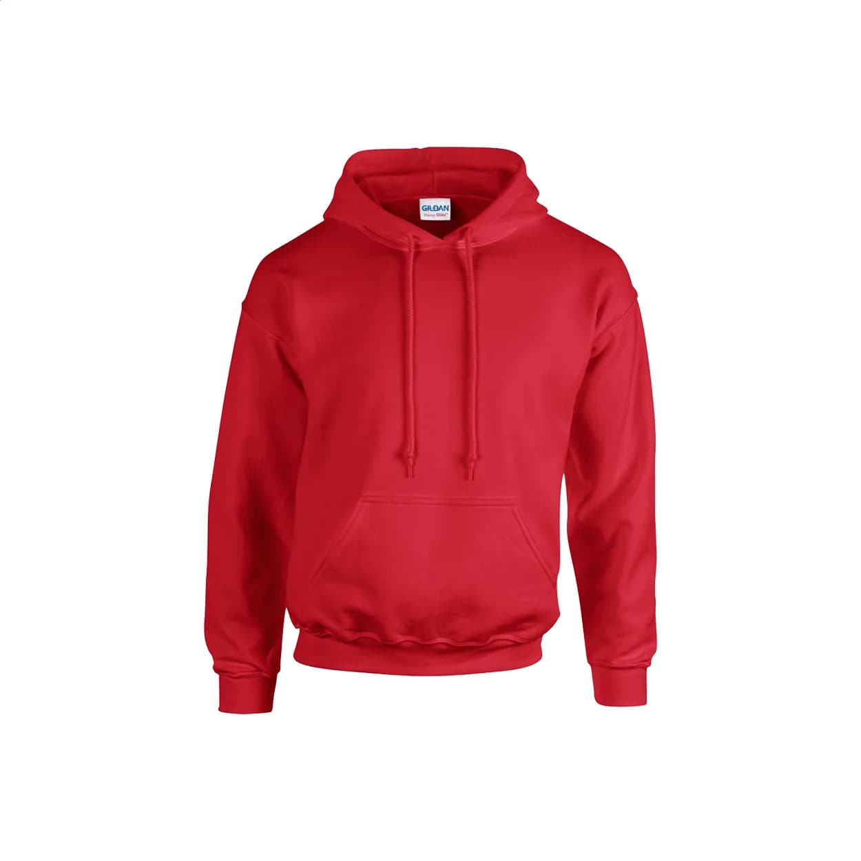 Kapuzensweatshirt - GI18500 - rot (-05)