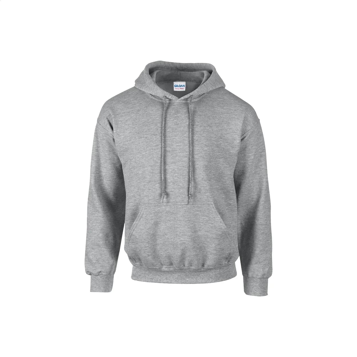 Kapuzensweatshirt - GI18500 - hellgrau (-81)