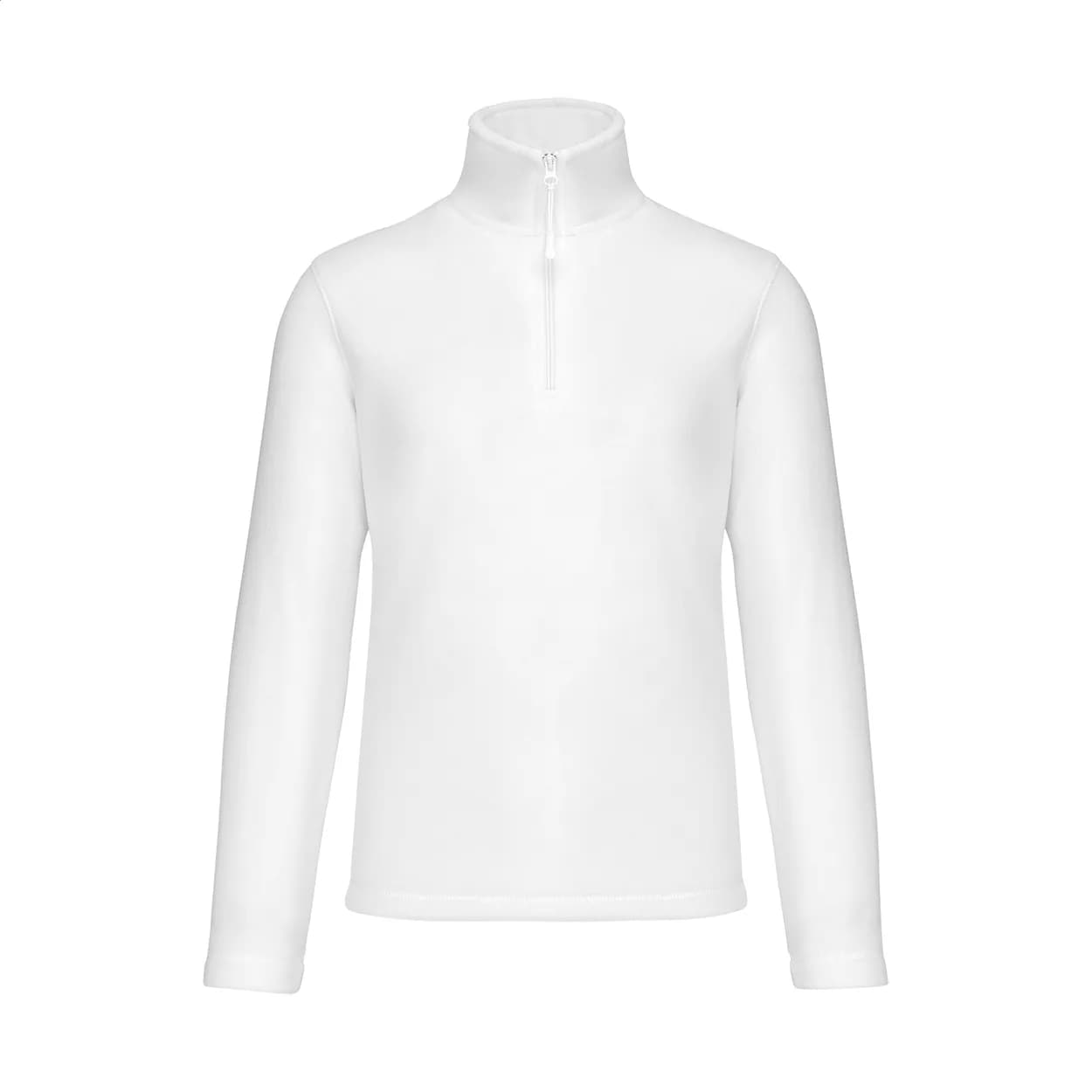 kurze Fleecejacke mit Reißverschluss - KA912 - weiß (-01)