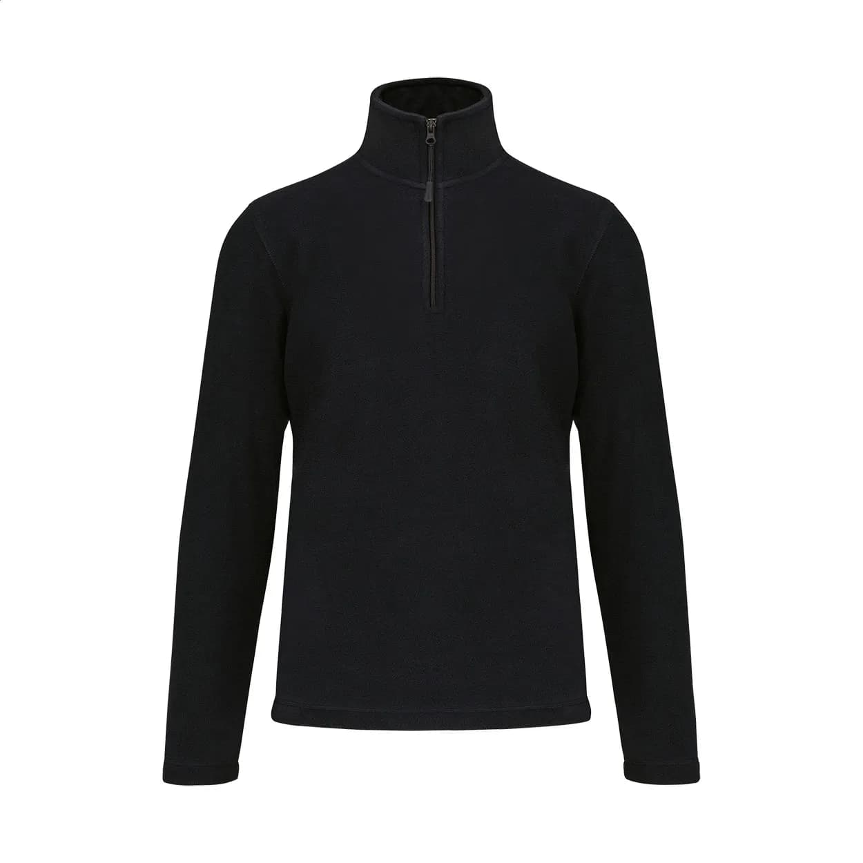 kurze Fleecejacke mit Reißverschluss - KA912 - schwarz (-10)