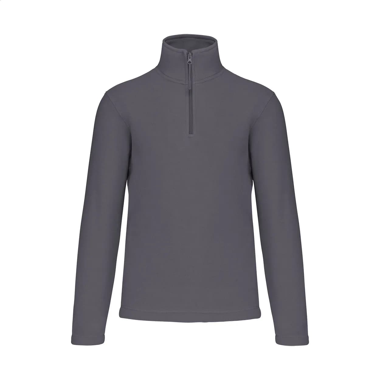 kurze Fleecejacke mit Reißverschluss - KA912 - hellgrau (-82)