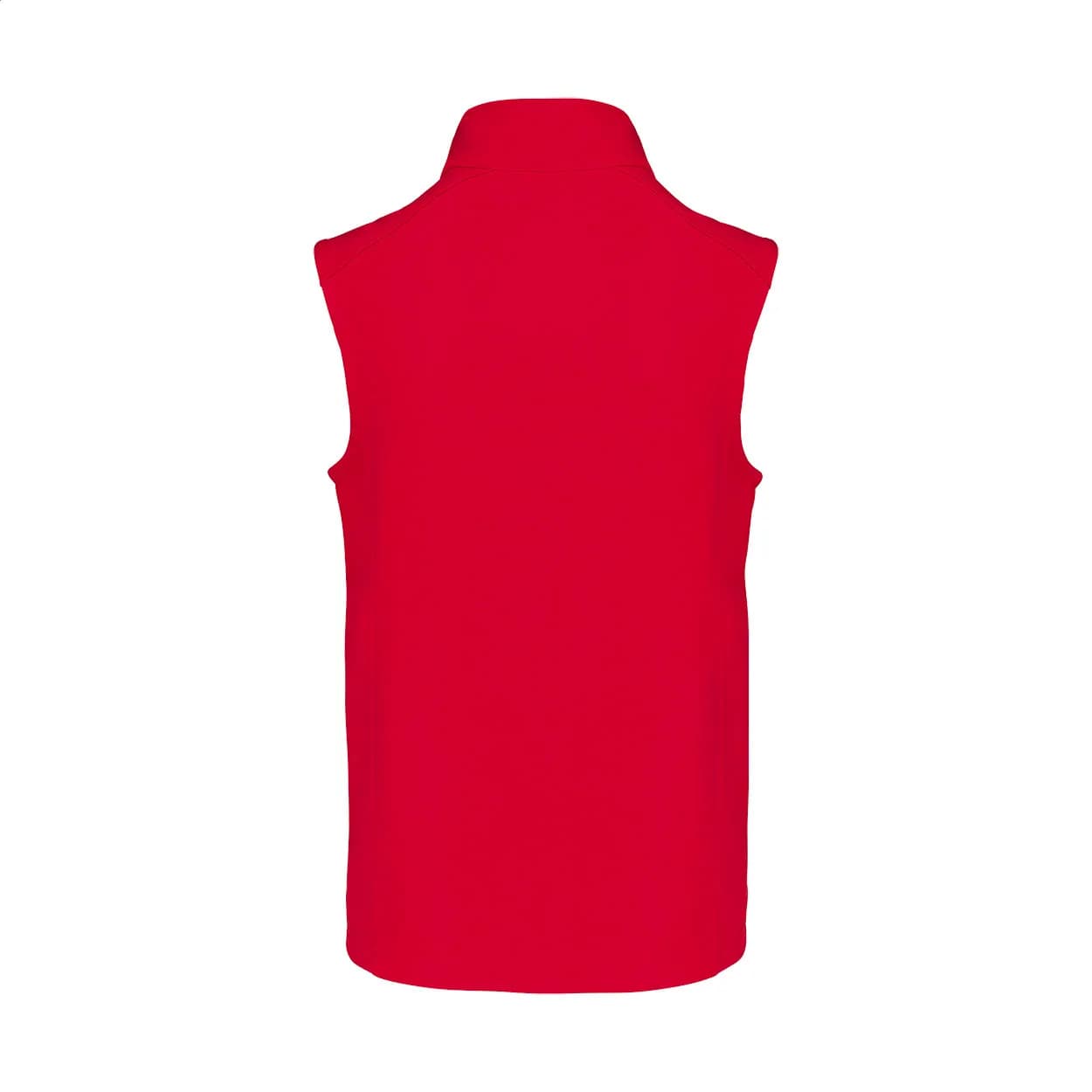 Dreilagige Softshellweste - KA403 - rot (-05)