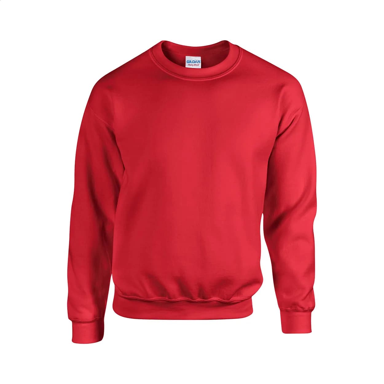 Sweatshirt mit Rundhalsausschnitt - GI18000 - rot (-05)