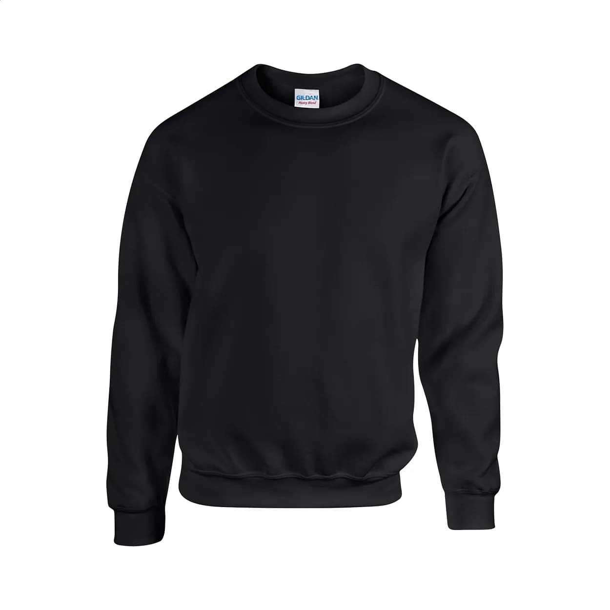 Sweatshirt mit Rundhalsausschnitt - GI18000 - schwarz (-10)