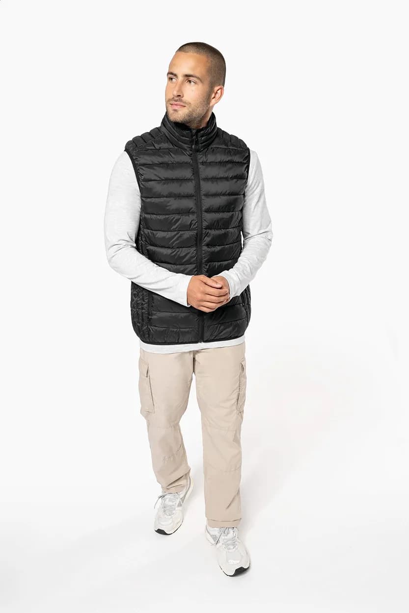 wattierte Bodywarmer-West - KA6113 - schwarz (-10)