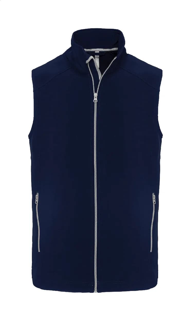 Doppellagige Softshellweste - KA423 - dunkelblau (-06A)