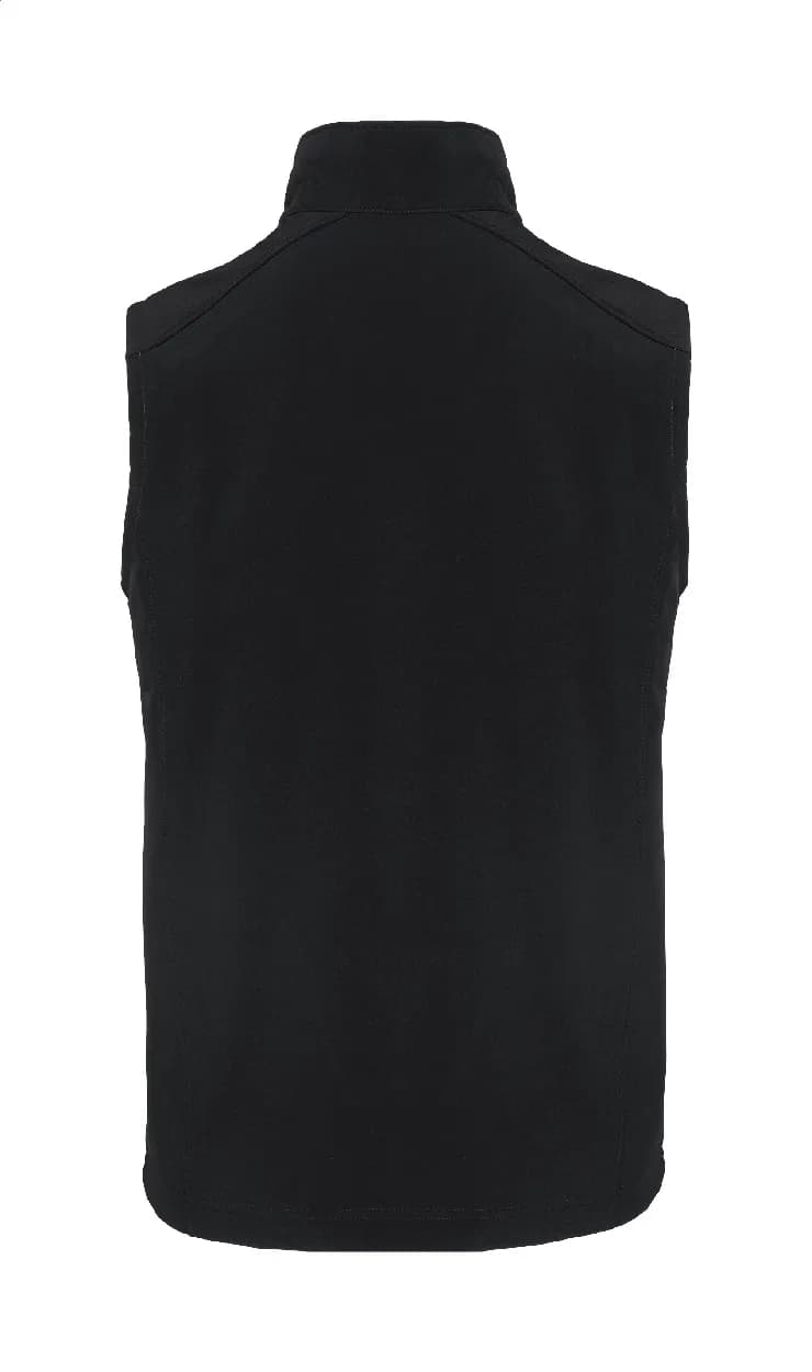 Doppellagige Softshellweste - KA423 - schwarz (-10)
