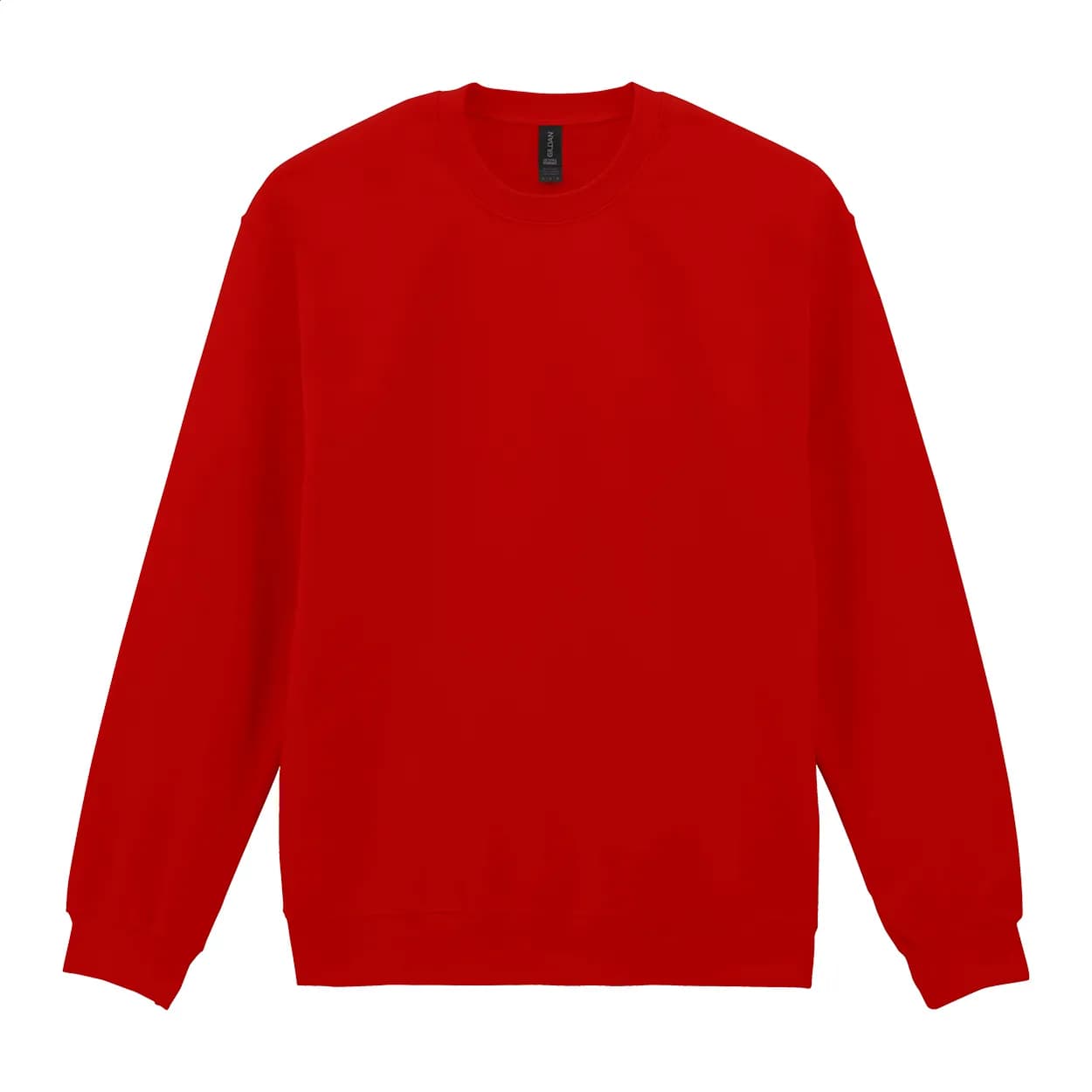 Rundhals-Sweatshirt - GISF000 - rot (-05)