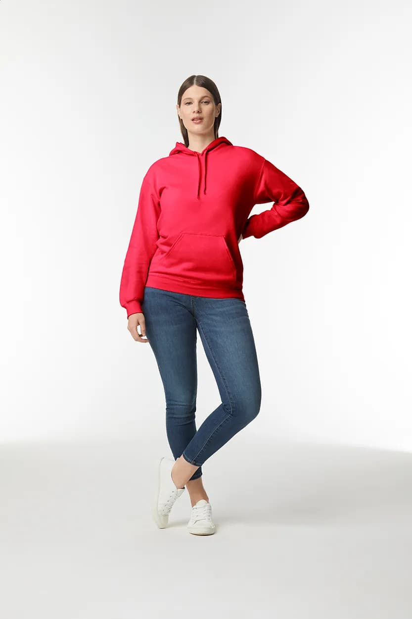 Kapuzensweatshirt - GISF500 - rot (-05)
