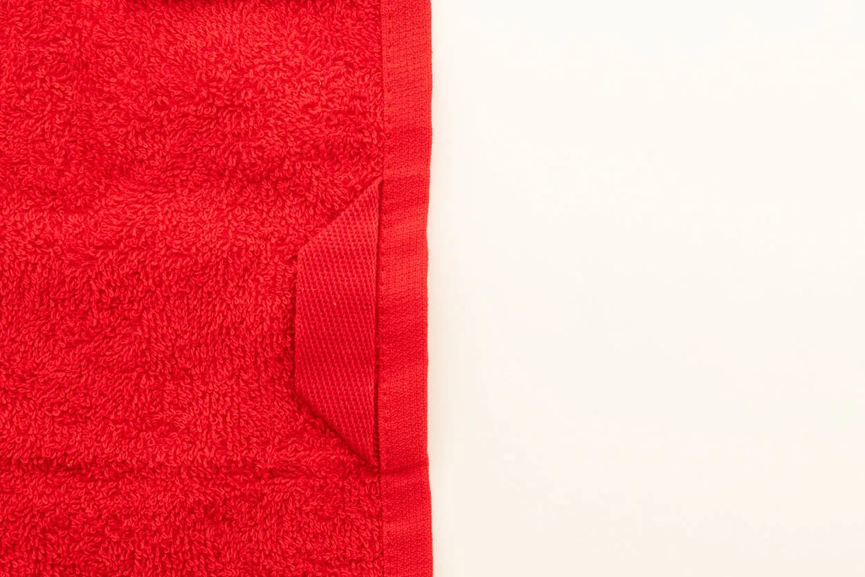 Gästehandtuch - Terry L - rot (-05)