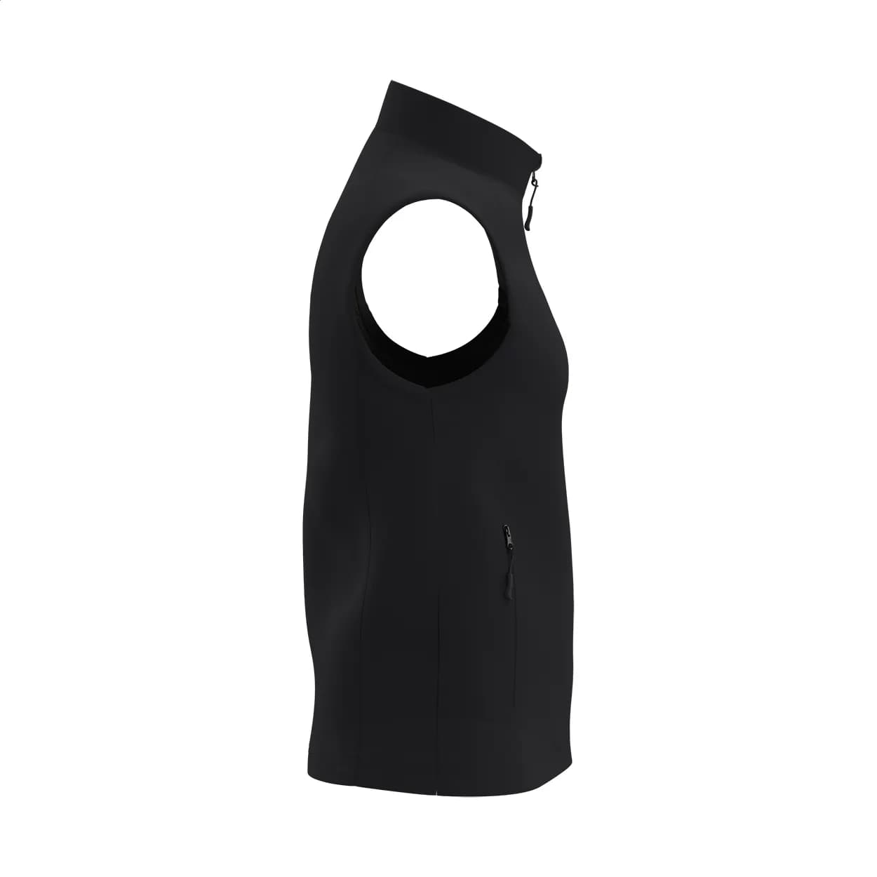 Doppellagige Softshellweste - IB413 - schwarz (-10)