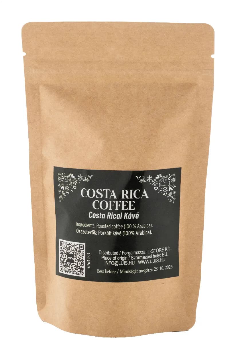 Kaffeebohnen aus Costa Rica, 40g - Tarrazu - natur