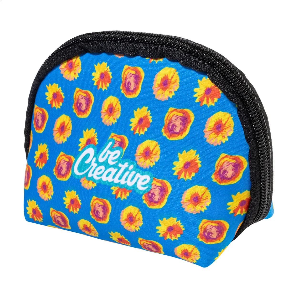 Individuelle RPET-Kosmetiktasche - CreaBeauty Soft S - schwarz (-10)