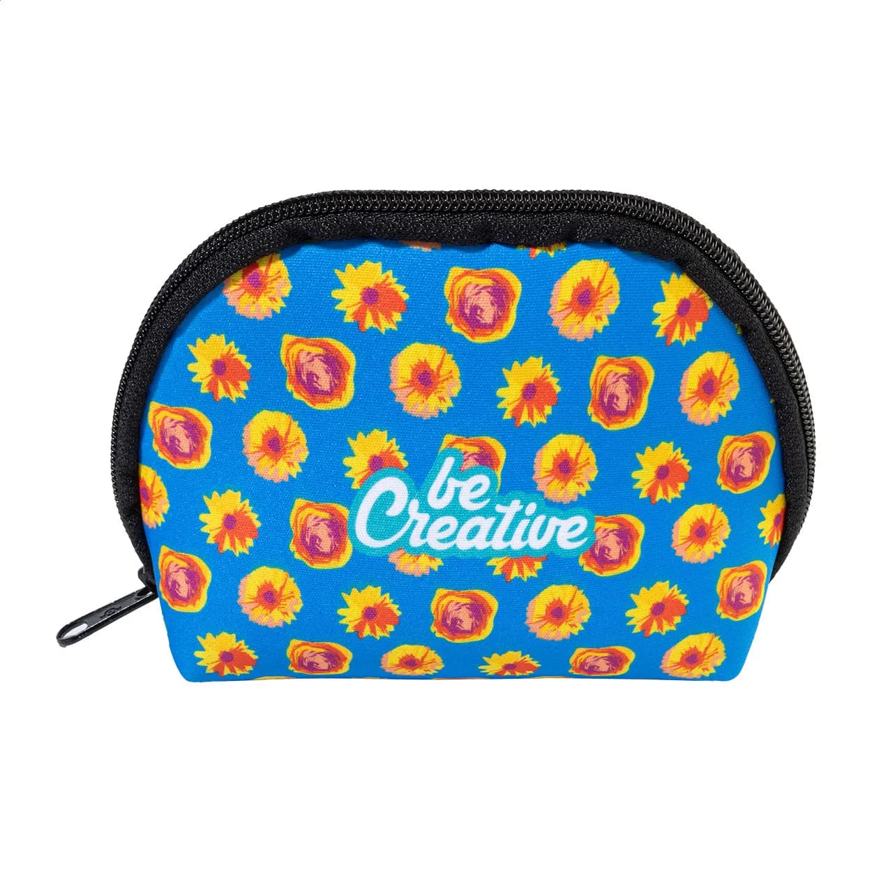 Individuelle RPET-Kosmetiktasche - CreaBeauty Soft S - schwarz (-10)