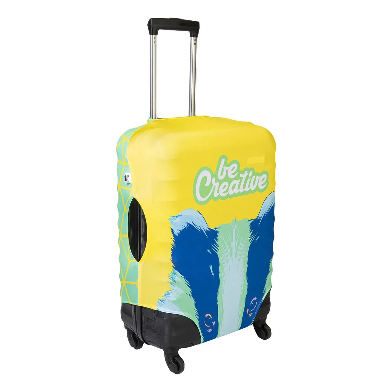 Individuelle Gepäckhülle - BagSave L - weiß