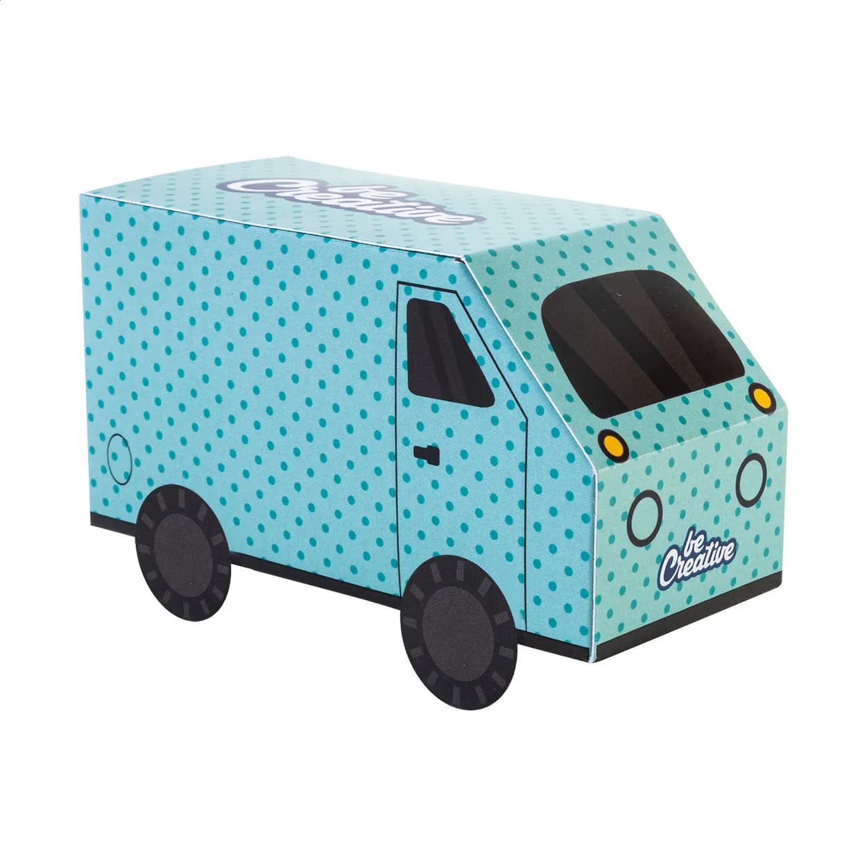 Individuelle Süßigkeitenbox - CreaCandy Truck - weiß