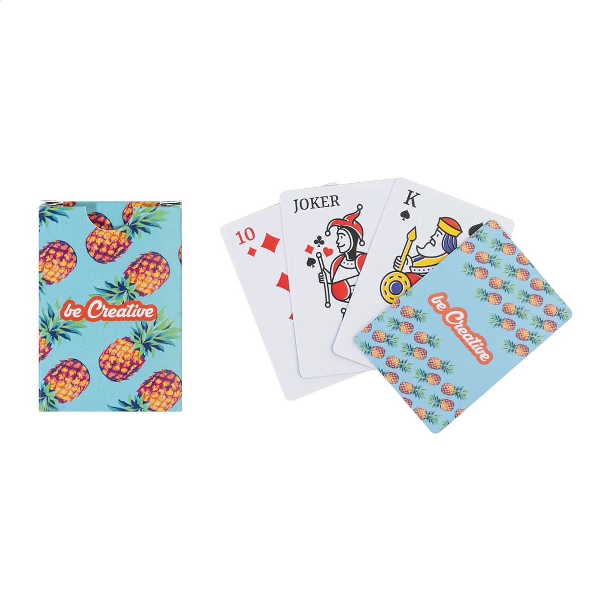 Individueller Spielkarten - CreaCard Pocket - weiß