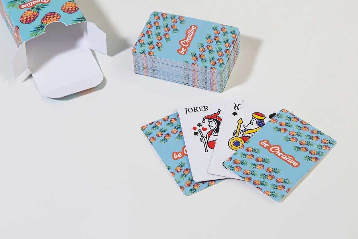 Individueller Spielkarten - CreaCard Pocket - weiß