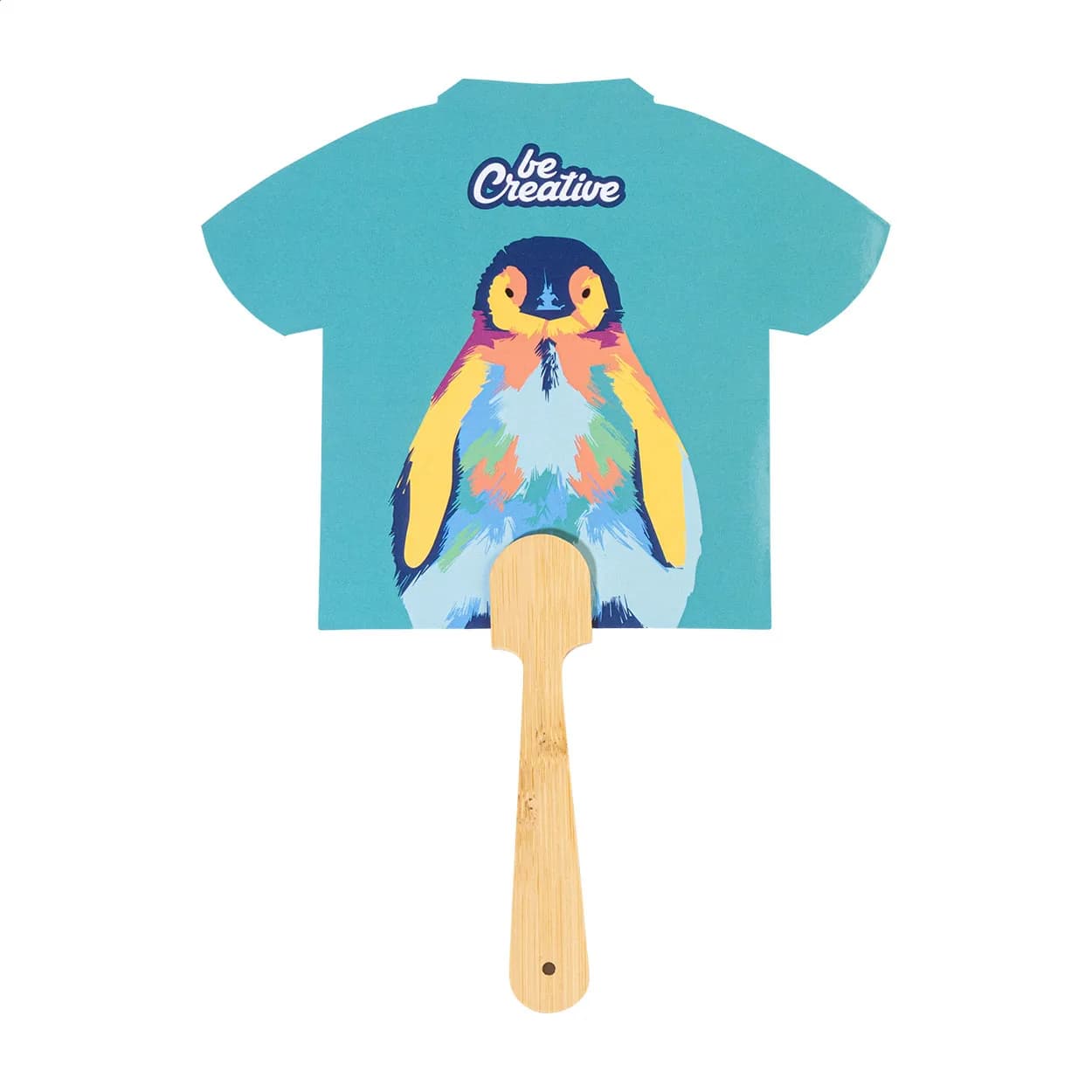 Individueller Handventilator - Digibreeze Boo - weiß (-C)