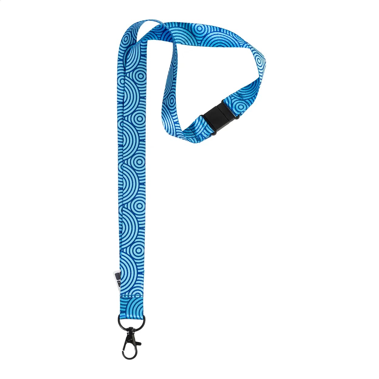 Individuelles Sublimationslanyard - Subyard Shine Safe - schwarz (-10)