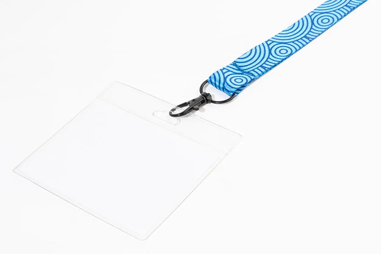 Individuelles Sublimationslanyard - Subyard Shine Safe - schwarz (-10)