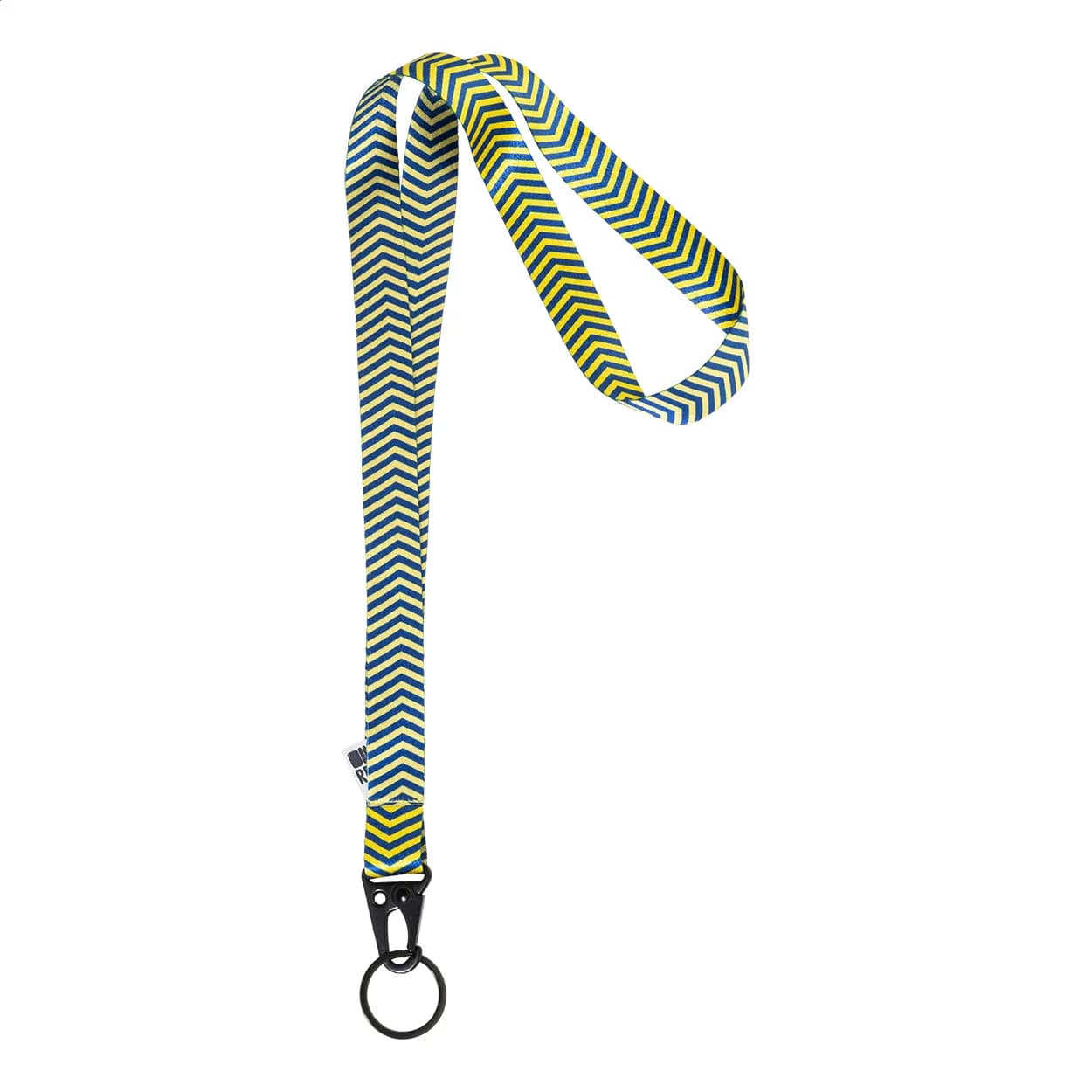 Individuelles Sublimationslanyard - Subyard Hook - schwarz (-10)